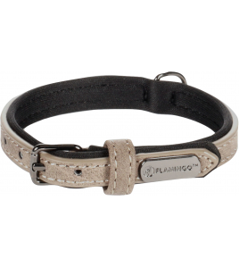 HALSBAND DELU TAUPE XS 20-25CM 10MM