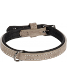 HALSBAND DELU TAUPE XS 20-25CM 10MM