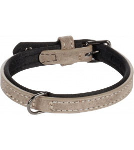 HALSBAND DELU TAUPE XS 20-25CM 10MM