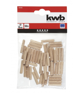 50 HOUTENDUVELS 6 MM