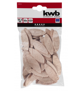 50 HOUTVERB.-LAMELLEN 60X10X4 MM