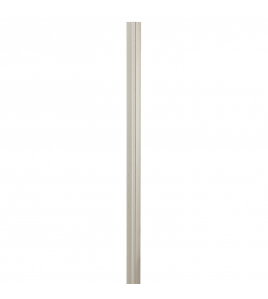 DORPELSTRIP MET FLAP ZELFKLEVEND WIT KUNSTSTOF 1.10M X 41 MM X 20 MM