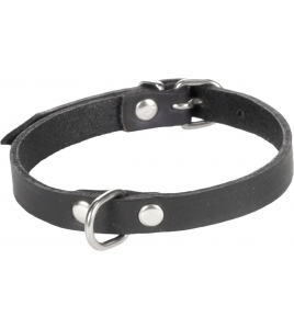 HALSBAND SEATTLE ZWART XS/S 23-26CM 10MM