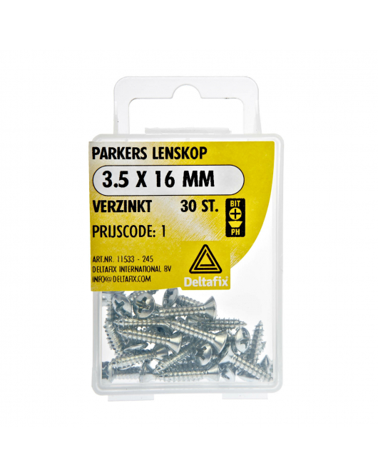 PARKER LK PH VZ 3.5 X 16 MM DIN 7983C 30ST