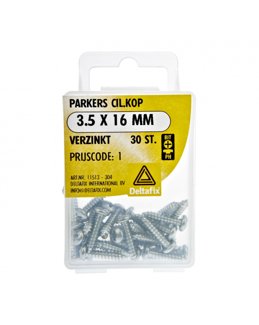 PARKER CK PH VZ 3.5 X 16 MM DIN 7981C 30ST