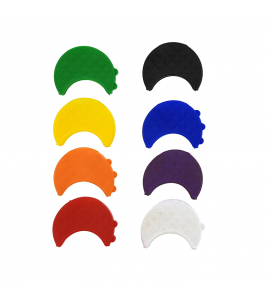 BRIEVENBUSAFDICHTING MET BORSTEL LUXE ZONDER KLEP ALUMINIUM