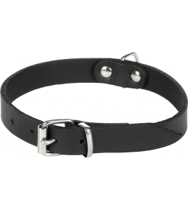 HALSBAND SEATTLE ZWART M 33-40CM 18MM
