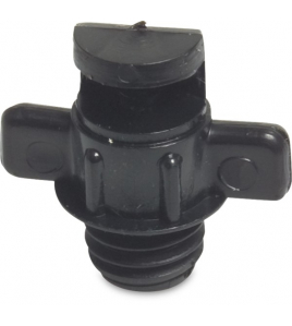 EENZIJDIGE SPROEIER 180° KUNSTSTOF 3/8WW BUITENDRAAD 2,25 MM 180° ZWART EENZIJDIGE SPROEIER 180° KUNSTSTOF 3/8WW BUITENDRAAD 2,25 MM 180° ZWART