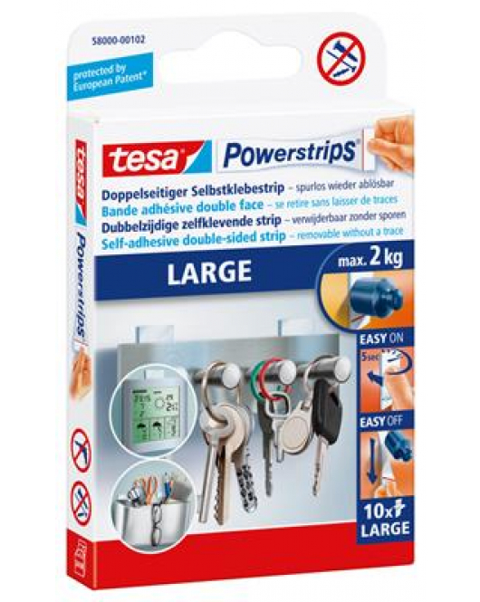 TESA POWERSTRIPS LARGE
