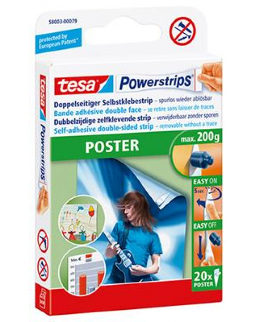 TESA POSTERSTRIPS 20ST