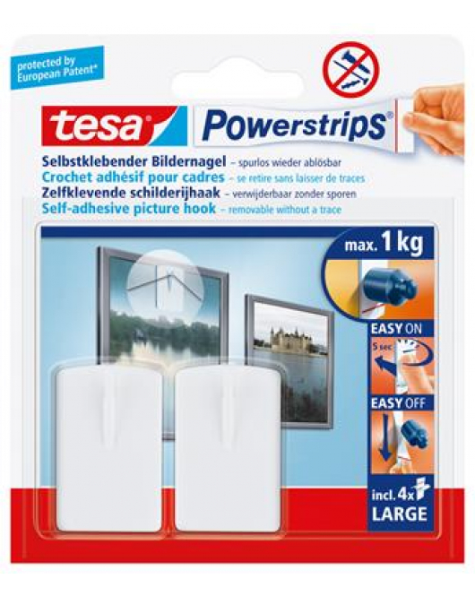 TESA POWERSTRIPS SCHILDERYH.