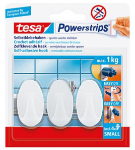 TESA POWERST.MINI WIT OVAL