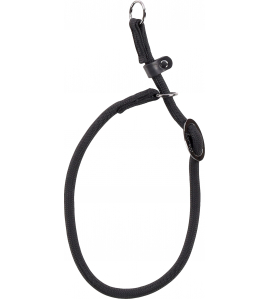 ANTI-TREK HALSBAND AIDEN ZWART M 50CM 10MM