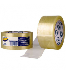 HPX VERPAKKINGSTAPE - TRANSPARANT 50MM X 66M HPX VERPAKKINGSTAPE - TRANSPARANT 50MM X 66M
