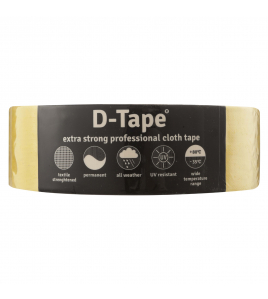 DUCTTAPE ZELFKLEVEND EXTRA KWALITEIT PERMANENT GEEL 50 M X 50 MM X 0.32 DUCTTAPE ZELFKLEVEND EXTRA KWALITEIT PERMANENT GEEL 50 M X 50 MM X 0.32