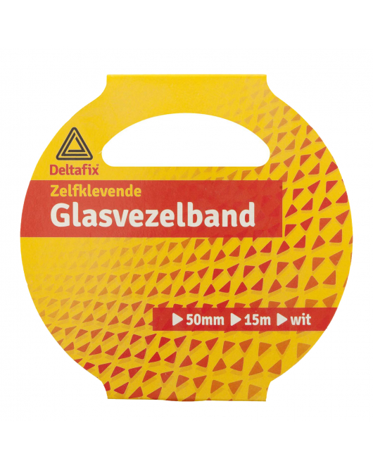 GLASVEZELREPARATIETAPE WIT 15 M X 50 MM