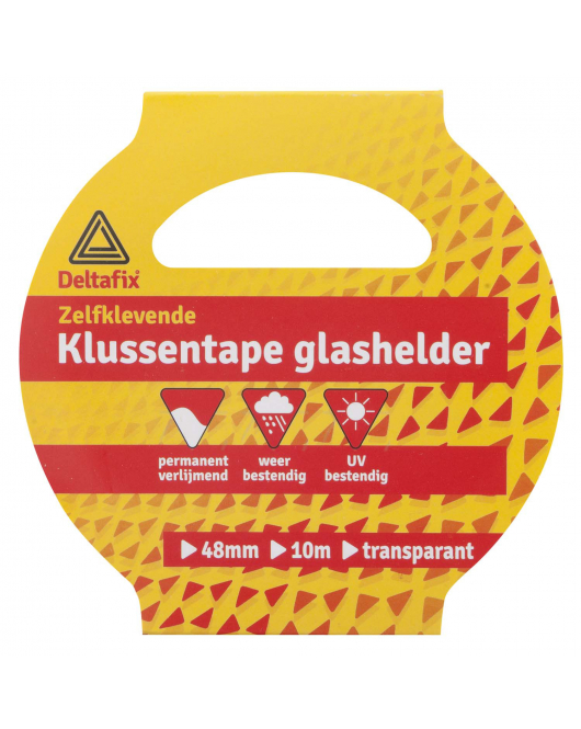 DUCTTAPE ZELFKLEVEND GLASHELDER 10 M X 48 MM