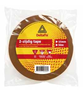 PLAKBAND ZELFKLEVEND TWEEZIJDIG DUN TRANSPARANT 50 M X 15 MM PLAKBAND ZELFKLEVEND TWEEZIJDIG DUN TRANSPARANT 50 M X 15 MM