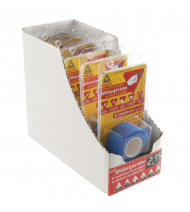 WIKKELPLEISTER ZELFFUSEREND BLAUW 4.50M X 25 MM WIKKELPLEISTER ZELFFUSEREND BLAUW 4.50M X 25 MM