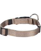 HALSBAND ZIGGI TAUPE M 40-55CM 20MM