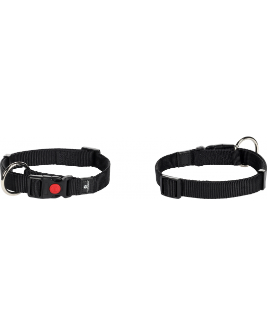 HALSBAND ZIGGI ZWART L 45-65CM 25MM