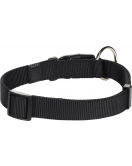 HALSBAND ZIGGI ZWART L 45-65CM 25MM