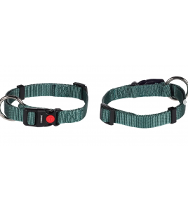HALSBAND ZIGGI DONKERGROEN L 45-65CM 25MM