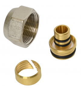 SV KNELSET EUROCONUS 2ST 16X2MMX3/4&quot; NIKKEL 4PP