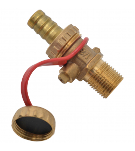 SV VUL-EN AFTAPKRAAN 1/2 SLEUTELBEDIENING