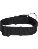 HALSBAND ZIGGI ZWART XL 55-75CM 40MM