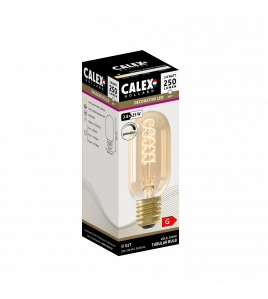 CALEX BUIS T45 GOUD FLEX FILAMENT 220-240V 3.8W 250LM 2100K E27 DIMBAAR MET LED DIMMER