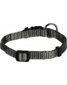 HALSBAND ZIGGI DONKERGRIJS XS 20-35CM 10MM