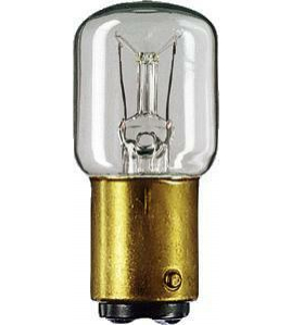 VEZA BUISLAMP 25 WATT BA15D HELDER