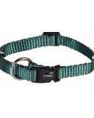 HALSBAND ZIGGI DONKERGROEN M 40-55CM 20MM