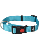 HALSBAND ZIGGI TURQUOISE L 45-65CM 25MM