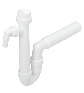 SANIVESK UNIVERSEEL SIFON 6/4X40MM WIT