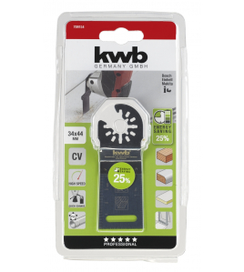 CV INVALZAAGBLAD HOUT 34 MM AKKU TOP