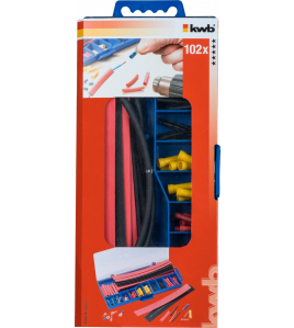 KABELSCHOEN EN KRIMPKOUS SET, 102 DELIG