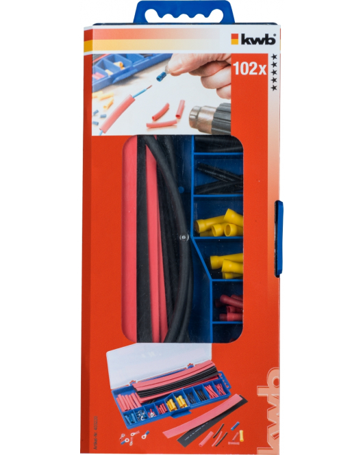 KABELSCHOEN EN KRIMPKOUS SET, 102 DELIG