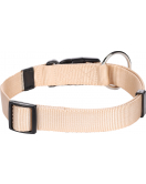 HALSBAND ZIGGI BEIGE L 45-65CM 25MM