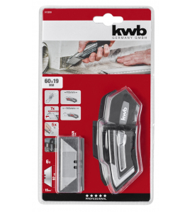 ZAKMES INKLAPBAAR MET CLIP