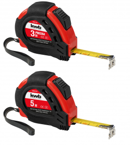 ROLBANDMATEN 3 &amp; 5 MTR