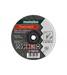 METABO FLEXIARAPID 125X1,0X22,23 ALU