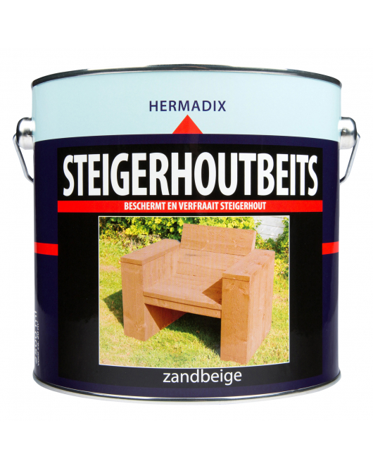 STEIGERHOUTBEITS ZANDBEIGE 2500ML