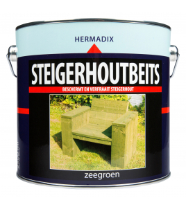 STEIGERHOUTBEITS ZEEGROEN 2500ML
