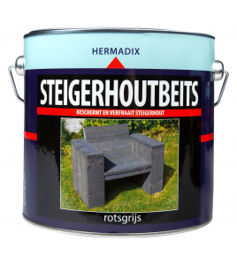 STEIGERHOUTBEITS ROTSGRIJS 2500ML