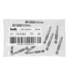 SCHROEFBIT 50 MM PZ NR 2 LOS