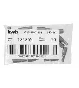 SCHROEFBIT 25 MM TORX 25 LOS