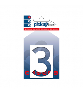 3D HOME MILAN 60 MM WIT 3 ACRYLAAT 3 MM ZELFKLEVEND