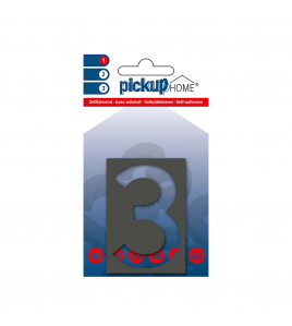 3D HOME MILAN 60 MM GRIJS 3 ACRYLAAT 3 MM ZELFKLEVEND